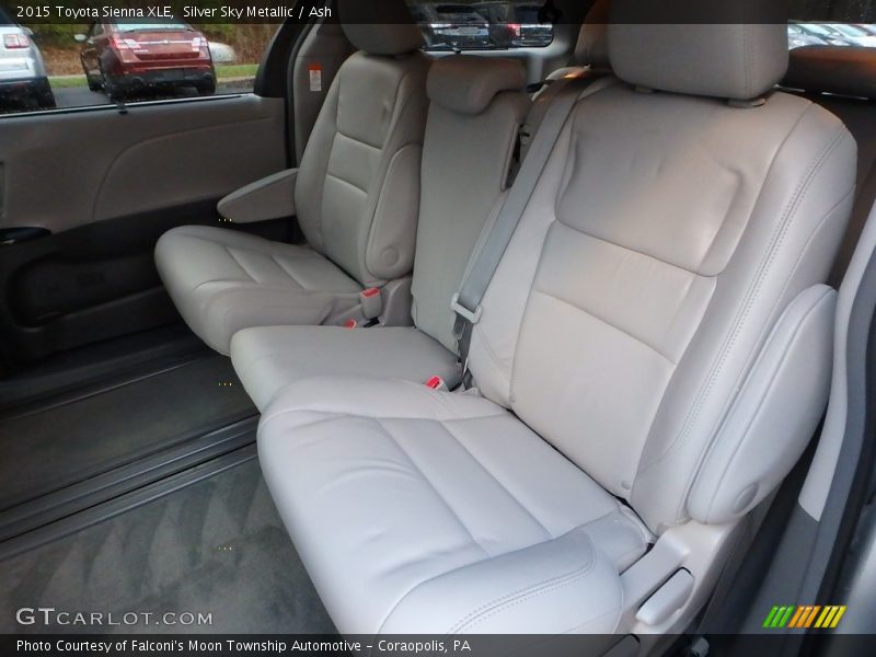 Silver Sky Metallic / Ash 2015 Toyota Sienna XLE