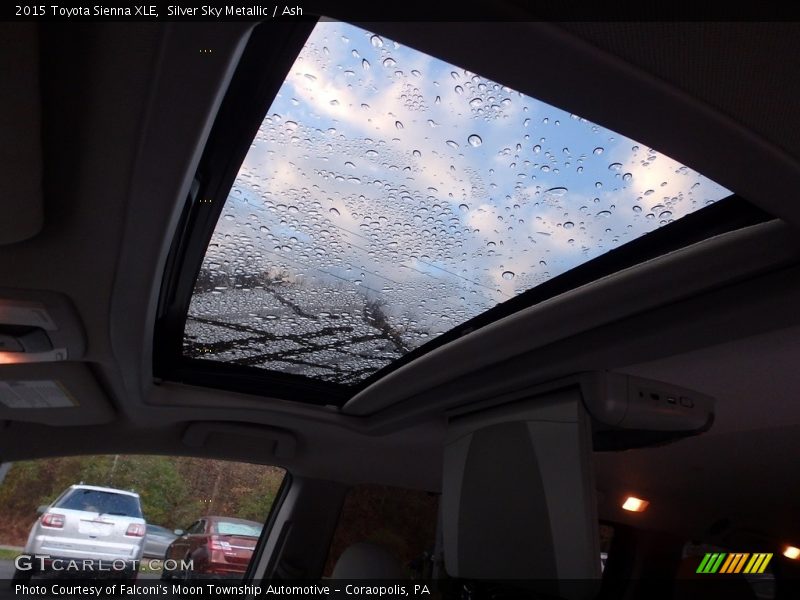 Silver Sky Metallic / Ash 2015 Toyota Sienna XLE