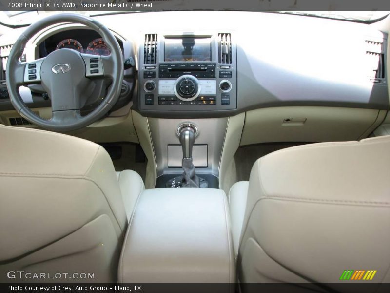 Sapphire Metallic / Wheat 2008 Infiniti FX 35 AWD