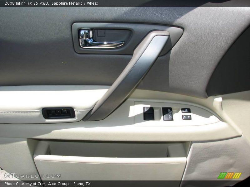 Sapphire Metallic / Wheat 2008 Infiniti FX 35 AWD