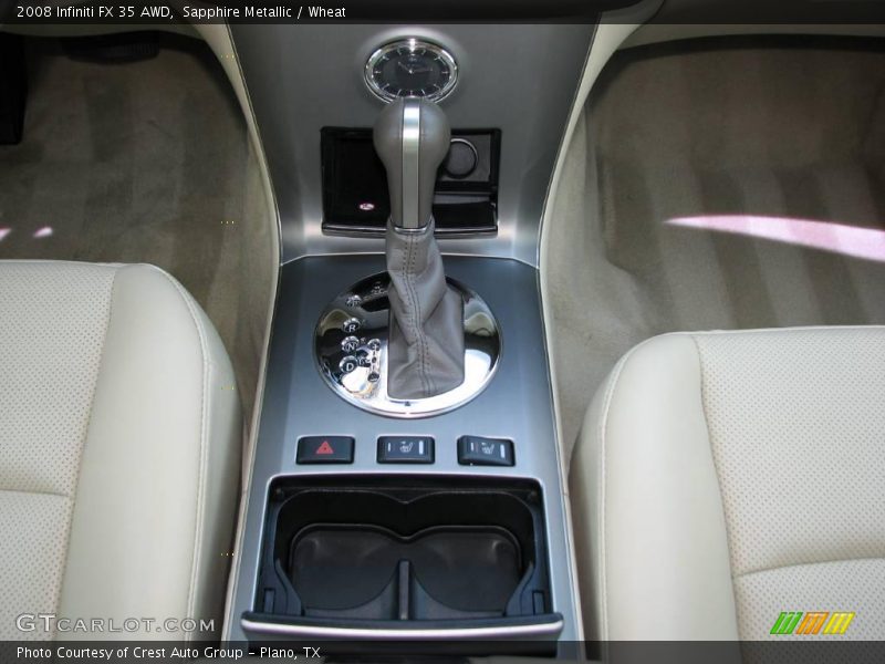 Sapphire Metallic / Wheat 2008 Infiniti FX 35 AWD