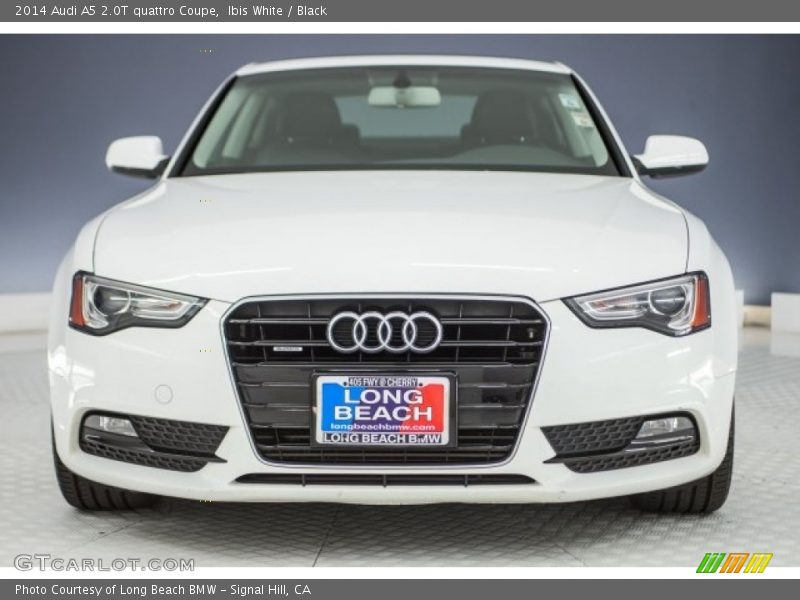 Ibis White / Black 2014 Audi A5 2.0T quattro Coupe