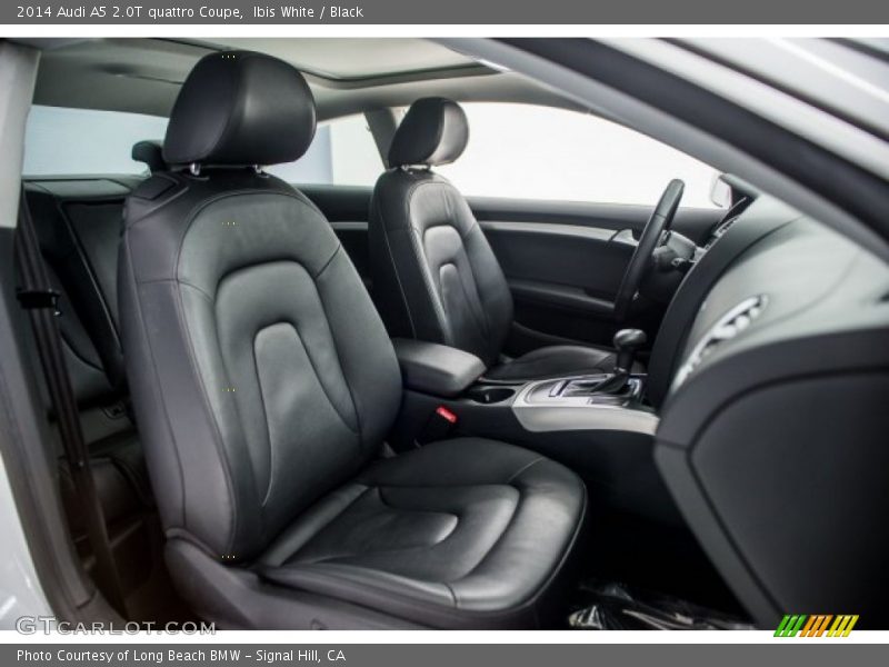 Ibis White / Black 2014 Audi A5 2.0T quattro Coupe