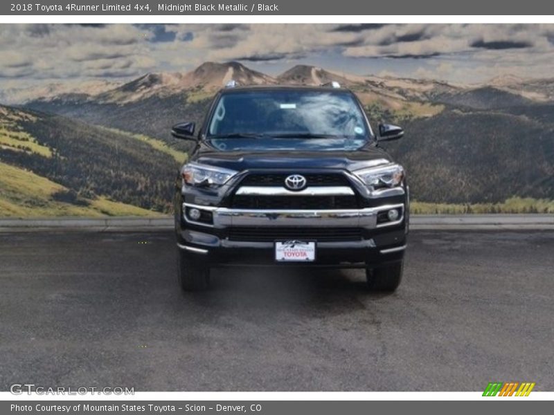 Midnight Black Metallic / Black 2018 Toyota 4Runner Limited 4x4