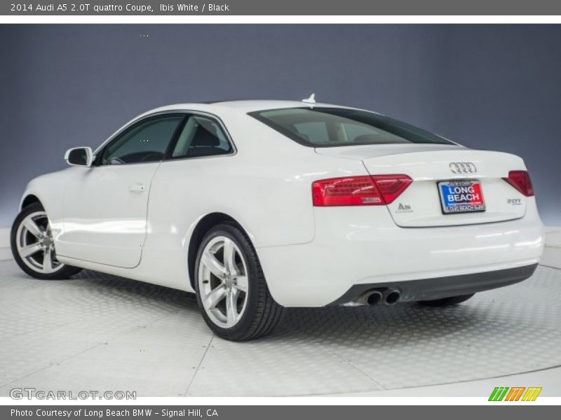 Ibis White / Black 2014 Audi A5 2.0T quattro Coupe