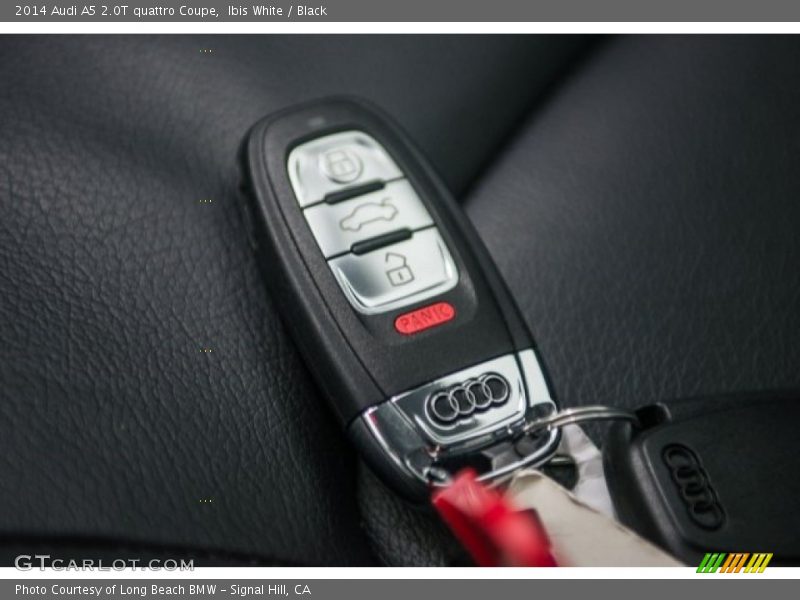 Ibis White / Black 2014 Audi A5 2.0T quattro Coupe