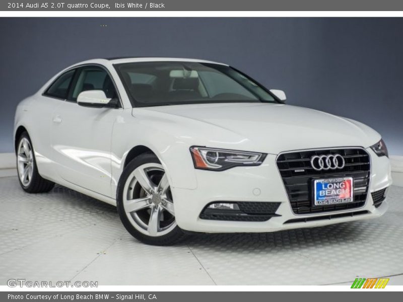 Ibis White / Black 2014 Audi A5 2.0T quattro Coupe