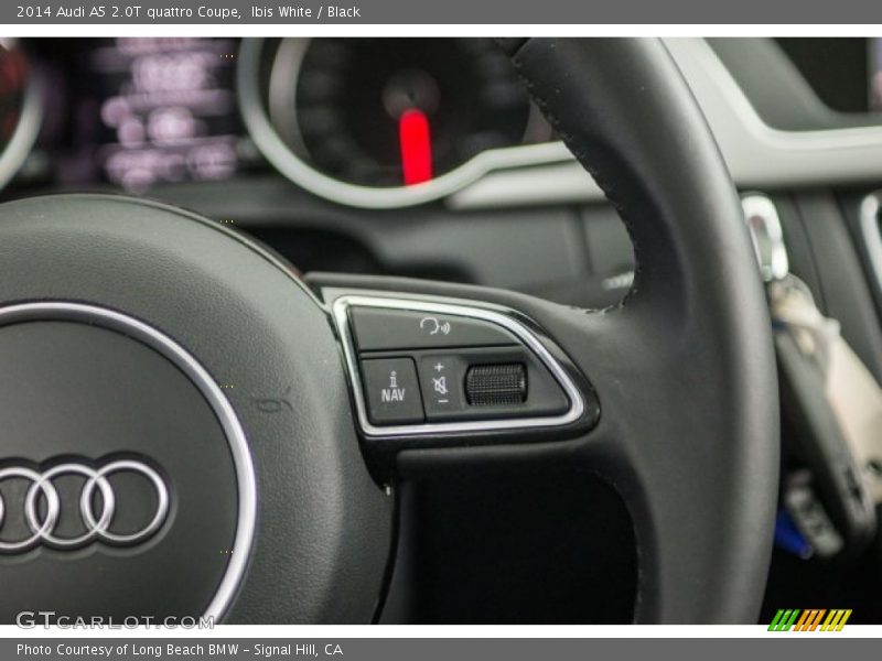 Ibis White / Black 2014 Audi A5 2.0T quattro Coupe