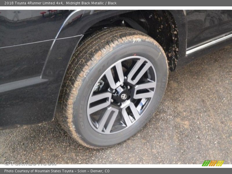 Midnight Black Metallic / Black 2018 Toyota 4Runner Limited 4x4