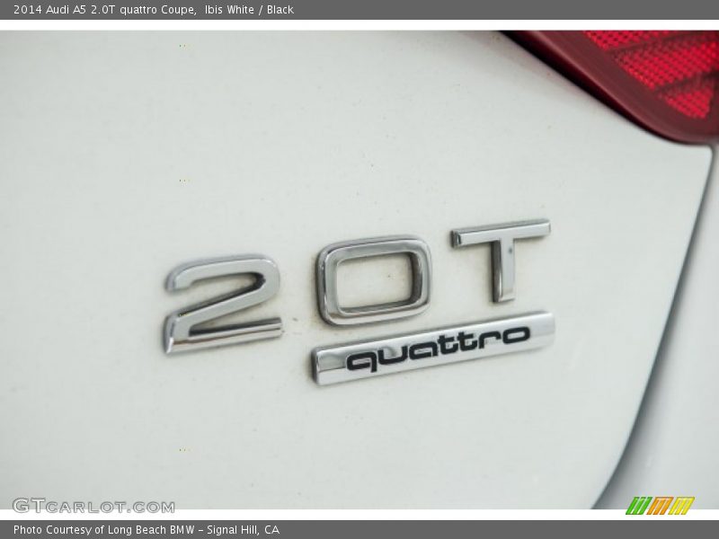 Ibis White / Black 2014 Audi A5 2.0T quattro Coupe