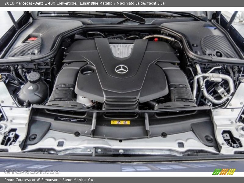  2018 E 400 Convertible Engine - 3.0 Liter Turbocharged DOHC 24-Valve VVT V6