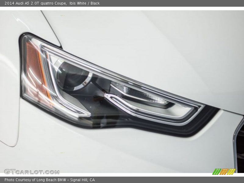 Ibis White / Black 2014 Audi A5 2.0T quattro Coupe