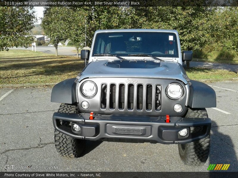 Billet Silver Metallic / Black 2018 Jeep Wrangler Unlimited Rubicon Recon 4x4
