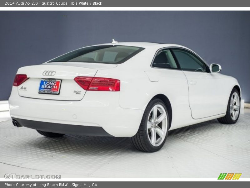 Ibis White / Black 2014 Audi A5 2.0T quattro Coupe