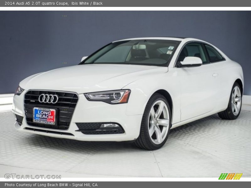 Ibis White / Black 2014 Audi A5 2.0T quattro Coupe