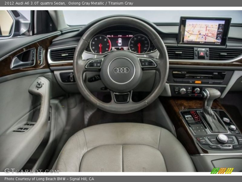 Oolong Gray Metallic / Titanium Gray 2012 Audi A6 3.0T quattro Sedan
