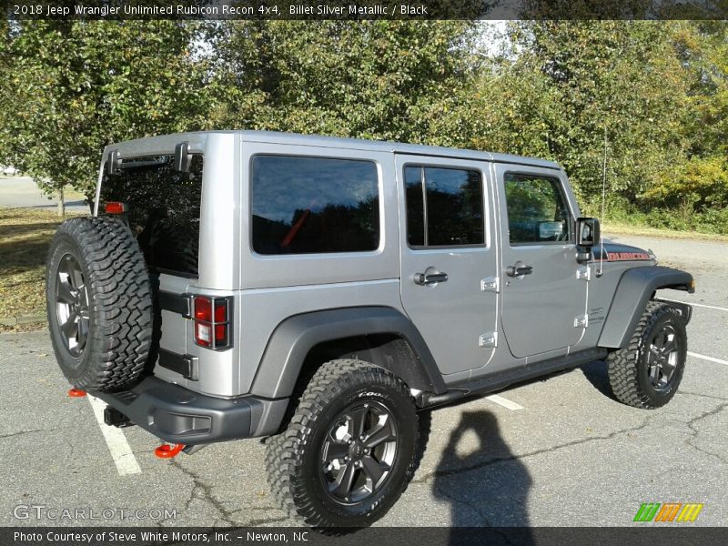 Billet Silver Metallic / Black 2018 Jeep Wrangler Unlimited Rubicon Recon 4x4