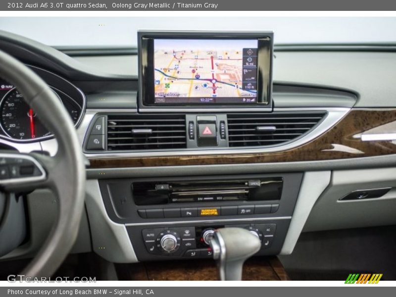 Oolong Gray Metallic / Titanium Gray 2012 Audi A6 3.0T quattro Sedan