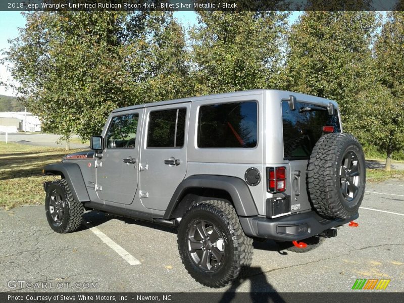 Billet Silver Metallic / Black 2018 Jeep Wrangler Unlimited Rubicon Recon 4x4