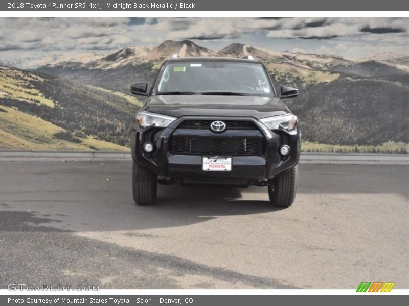 Midnight Black Metallic / Black 2018 Toyota 4Runner SR5 4x4