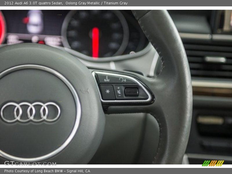 Oolong Gray Metallic / Titanium Gray 2012 Audi A6 3.0T quattro Sedan