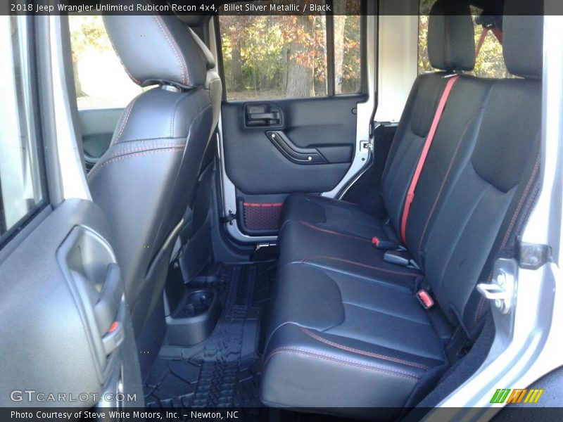 Rear Seat of 2018 Wrangler Unlimited Rubicon Recon 4x4