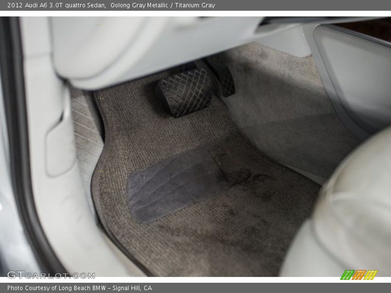 Oolong Gray Metallic / Titanium Gray 2012 Audi A6 3.0T quattro Sedan