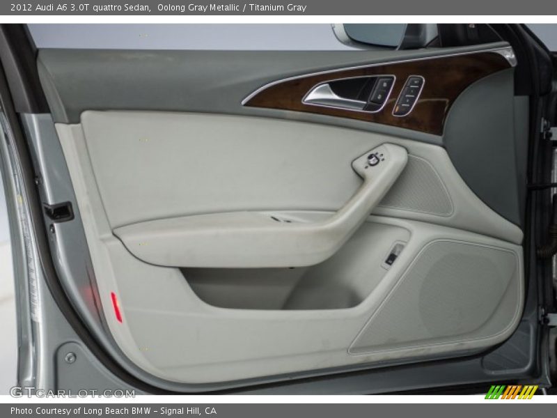 Oolong Gray Metallic / Titanium Gray 2012 Audi A6 3.0T quattro Sedan