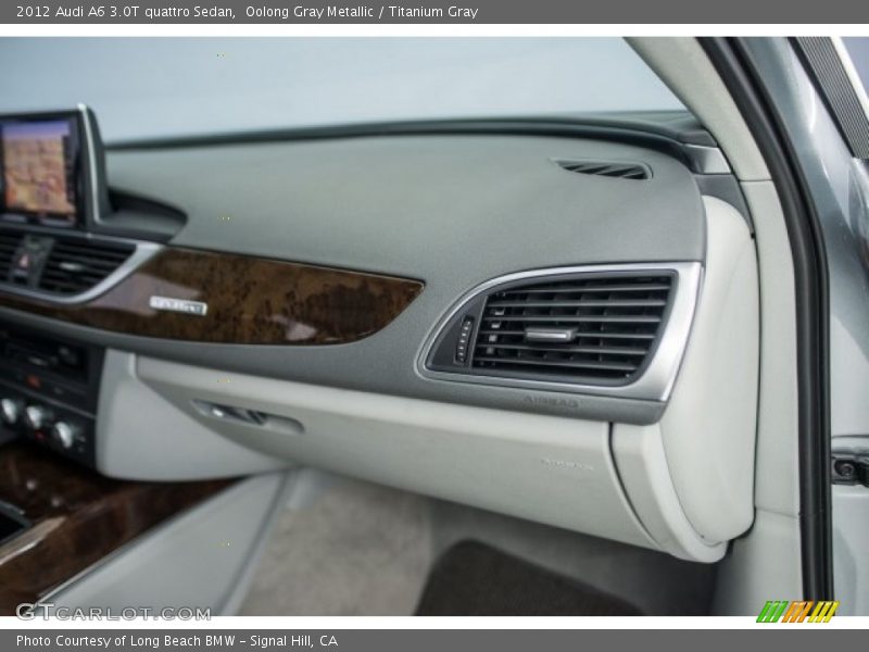 Oolong Gray Metallic / Titanium Gray 2012 Audi A6 3.0T quattro Sedan