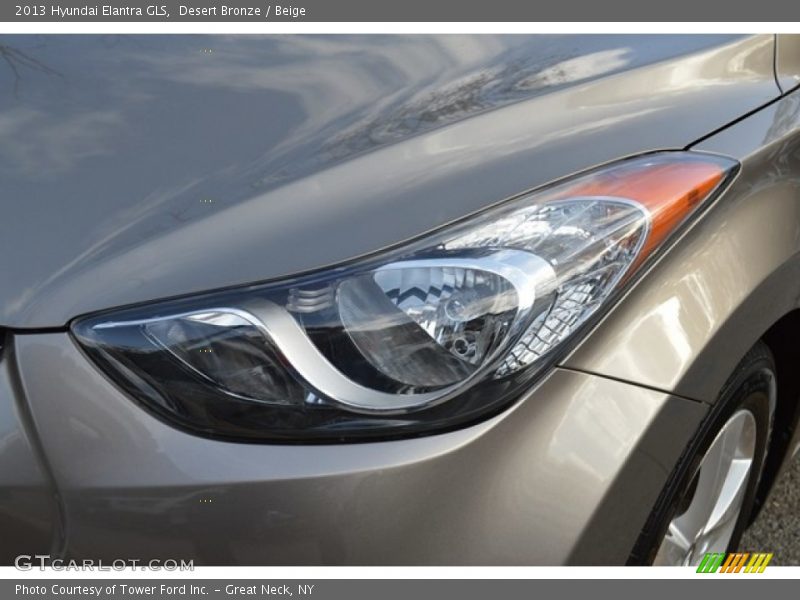 Desert Bronze / Beige 2013 Hyundai Elantra GLS