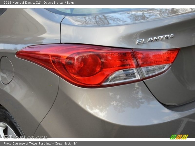 Desert Bronze / Beige 2013 Hyundai Elantra GLS