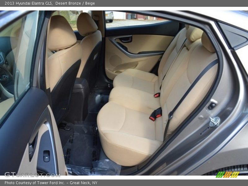 Desert Bronze / Beige 2013 Hyundai Elantra GLS
