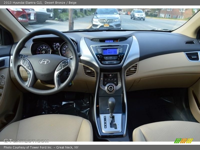 Desert Bronze / Beige 2013 Hyundai Elantra GLS