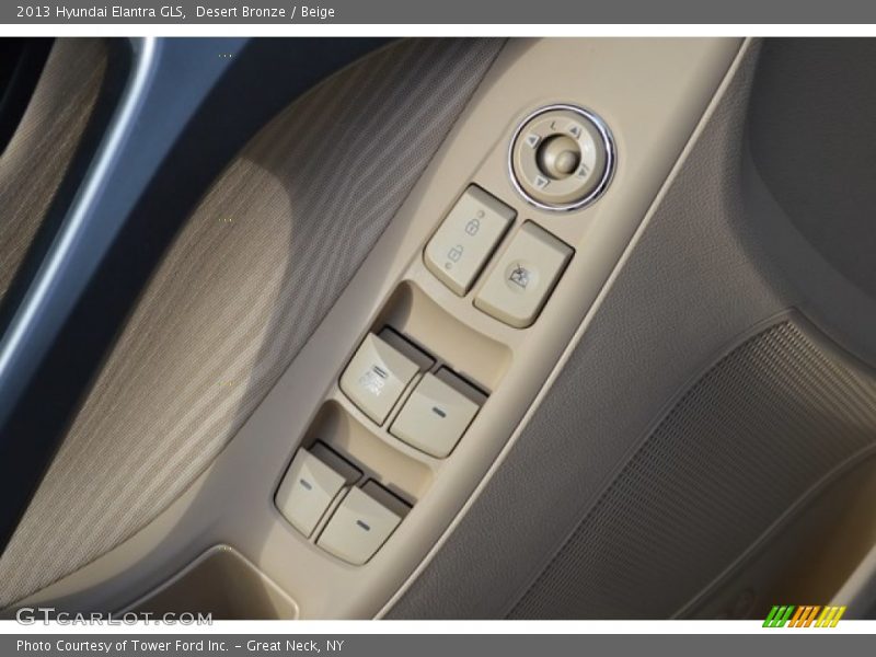 Desert Bronze / Beige 2013 Hyundai Elantra GLS