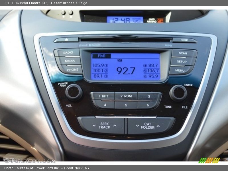 Desert Bronze / Beige 2013 Hyundai Elantra GLS