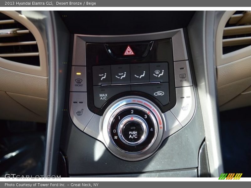 Desert Bronze / Beige 2013 Hyundai Elantra GLS