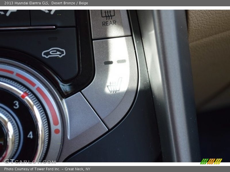 Desert Bronze / Beige 2013 Hyundai Elantra GLS