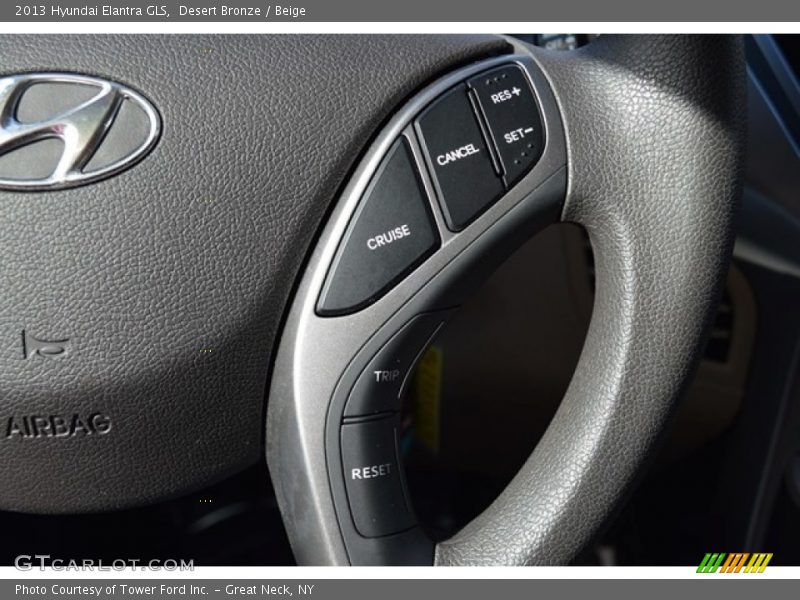 Desert Bronze / Beige 2013 Hyundai Elantra GLS