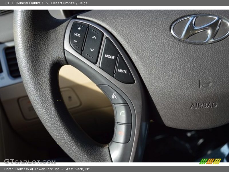 Desert Bronze / Beige 2013 Hyundai Elantra GLS