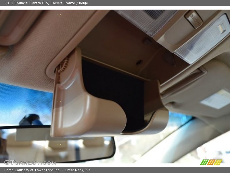 Desert Bronze / Beige 2013 Hyundai Elantra GLS