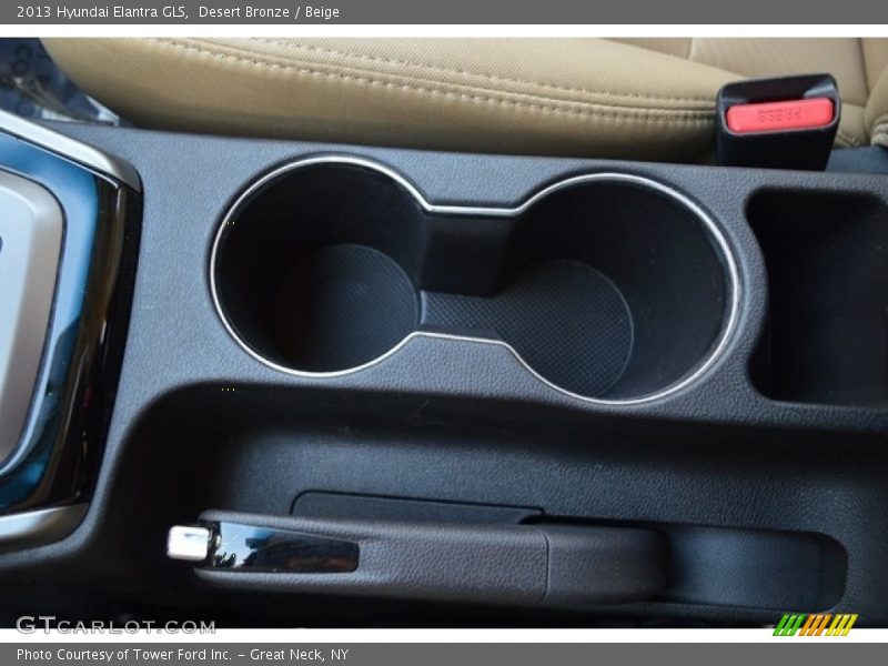 Desert Bronze / Beige 2013 Hyundai Elantra GLS