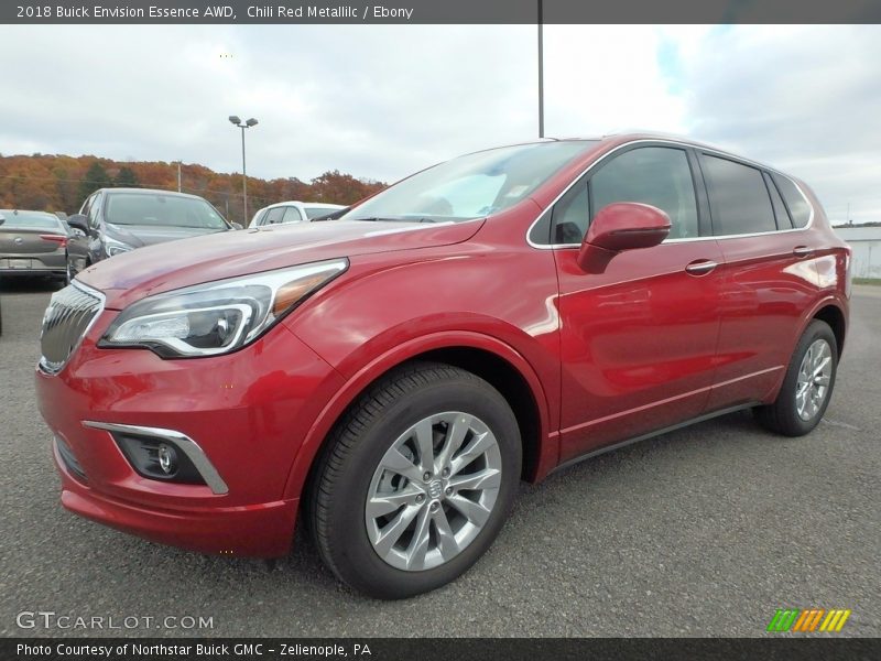 Front 3/4 View of 2018 Envision Essence AWD