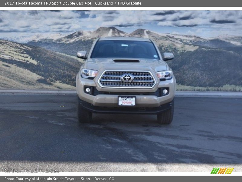 Quicksand / TRD Graphite 2017 Toyota Tacoma TRD Sport Double Cab 4x4