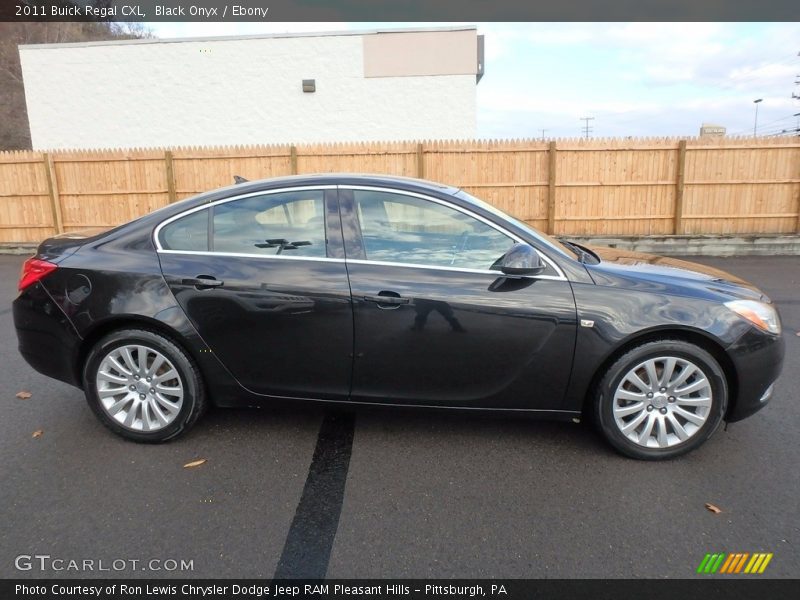 Black Onyx / Ebony 2011 Buick Regal CXL