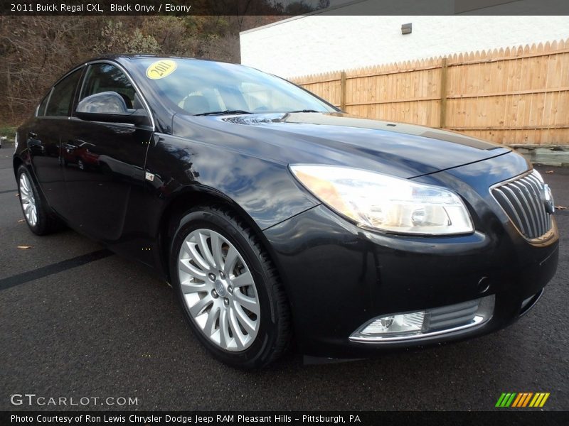 Black Onyx / Ebony 2011 Buick Regal CXL