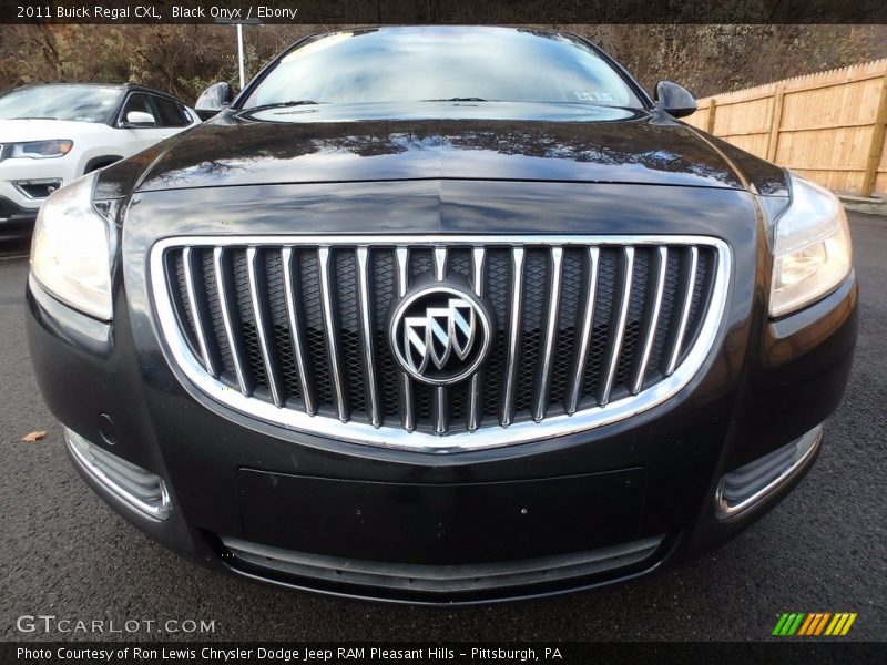 Black Onyx / Ebony 2011 Buick Regal CXL