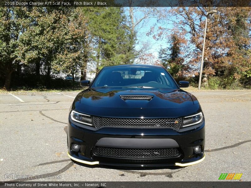 Pitch Black / Black 2018 Dodge Charger R/T Scat Pack