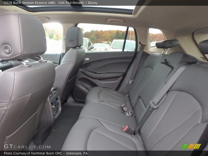 Rear Seat of 2018 Envision Essence AWD
