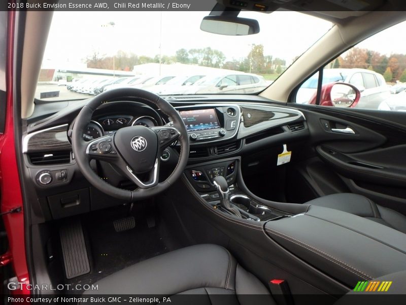  2018 Envision Essence AWD Ebony Interior