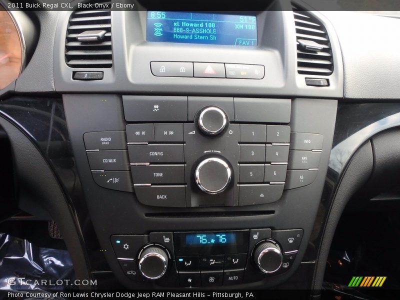 Black Onyx / Ebony 2011 Buick Regal CXL
